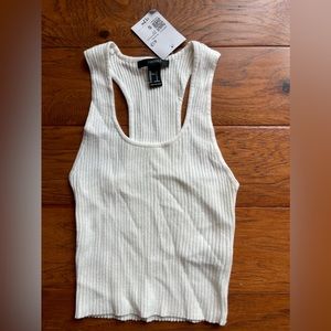 White tank top